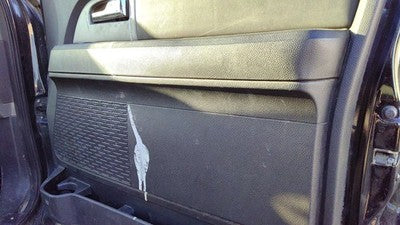 07-14 Expedition Passenger Right Front Door Trim Panel With Switches Black/Camel