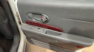 04-05 Lesabre Passenger Right Rear Inside Door Trim Panel Only Back Graphite 933