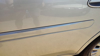 04-08 Grand Prix Driver Left Rear Moulding From Door Back Trim Strip Silver 12U