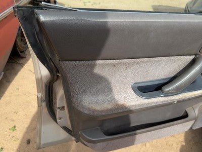 1990 Subaru Legacy Driver Left Front Door Trim Panel With Master Switch Gray