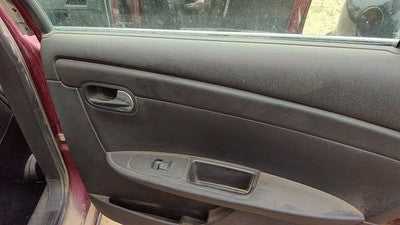 08 09 Malibu Passenger Right Rear Inside Door Trim Panel Wth Switches Back Black