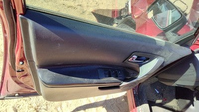 08-13 Nissan Rogue Driver Left Front Door Trim Panel With Master Switch G Black