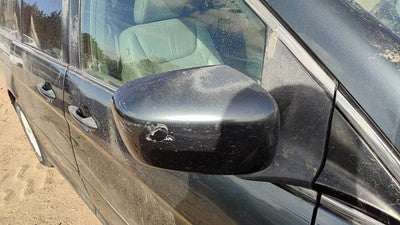 2005-2010 Honda Odyssey Passenger Right Power Side Mirror Door Mounted Oem Blue