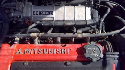 91-92 Galant Vr-4 Complete Fuel Rail With Injectors Set Loaded Dohc 2.0L Turbo