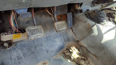 1986 Dodge Ram W250 Complete Clutch And Brake Pedal Assembly Oem