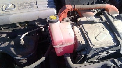10-12 Lexus Hs250h Hybrid Coolant Reservoir Radiator Overflow Tank Inverter Oem