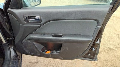 10-12 Fusion Passenger Right Front Door Trim Panel With Switches Charcoal Dw