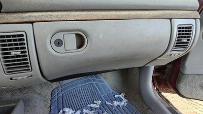 1996 Olds 88 Glove Box Assembly Complete Door With Latch Oem Gray