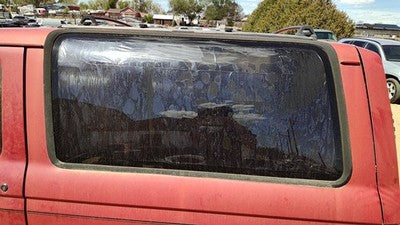 1985-1990 Ford Bronco 2 Driver Left Rear Quarter Glass Back Side Window Oem