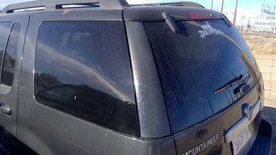 2007 Mercury Mountaineer Driver Left Rear Moulding On Quarter Panel Charcoal G5