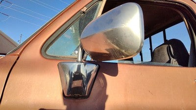 1980-1988 Chevy K30 Driver Left Side Mirror Door Mounted Oem 00996225
