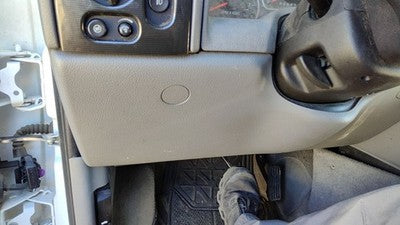 2005-2009 Gmc Envoy Lower Dash Under Column Knee Bolster Trim Panel Oem Gray 28H