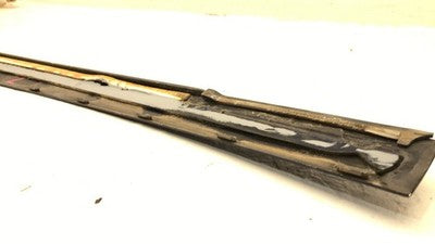 2002 Chevy Cavalier Driver Left Quarter Glass Roof Moulding Trim Strip Oem Lh