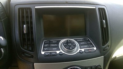 2007-2008 Infiniti G35 Trim Bezel Around Radio Surround Dash Panel Oem Black
