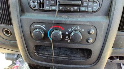 03-05 Dodge Ram 1500 Temperature Control Module In Dash Heater Ac Head Unit Oem