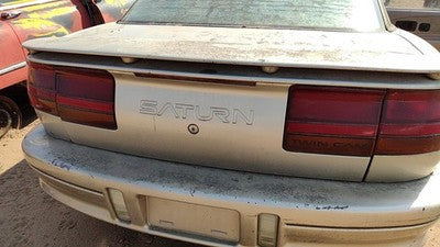 91-94 Sc2 Coupe License Plate Trim Surround Panel Oem Tail Trunk Finish Gold