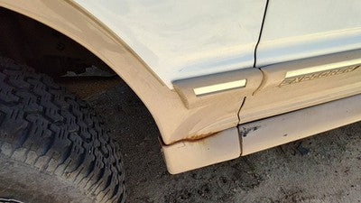 1993 Ford Explorer Driver Left Moulding From Fender Oem Trim Strip White