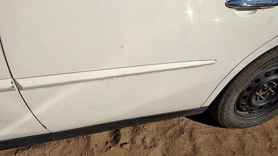 05-09 Lacrosse Driver Left Rear Moulding From Door Oem Back Trim Strip White 40U