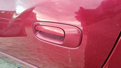 06-10 Dodge Charger Driver Left Rear Outside Door Handle Back Prh Inferno Red