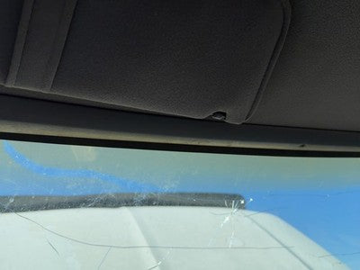 1992 Ford F250 Trim Strip Above Windshield Oem Gray
