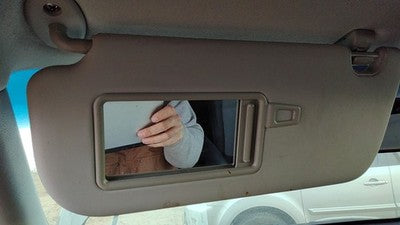 2014-2019 Kia Soul Driver Left Sun Visor Oem 85210B2240eq