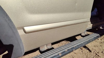 02-10 Explorer Passenger Right Rear Moulding From Door Back Trim B2 Harvest Gold