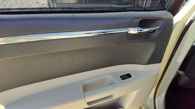 05-07 Chrysler 300 Driver Left Rear Door Trim Panel With Switches Back Gray D1
