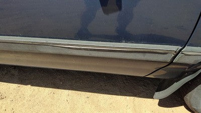 1994 Olds Cutlass Ciera Passenger Right Front Moulding From Door Trim Strip Blue