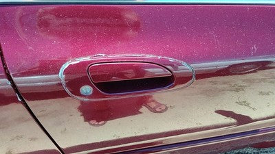 1995 Honda Accord Passenger Right Front Outside Door Handle Oem Red