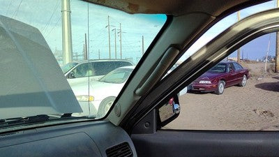 2004 Nissan Xterra Passenger Right A Pillar Trim Windshield Post Panel Gray K