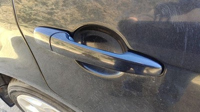 06-12 Fusion Passenger Right Rear Outside Door Handle Back Tuxedo Black Metallic