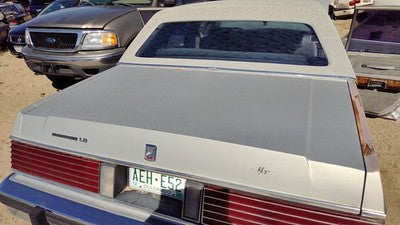 1979-1991 Mercury Grand Marquis Trunk Deck Lid Oem Gray E8My5440110A