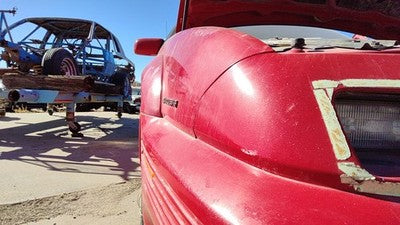 1991-1996 Grand Prix Passenger Right Front Fender Oem Red 2 Door 12510702