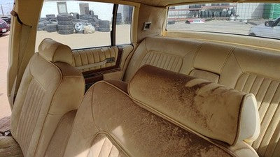 1980 Cadillac Deville Pair Of Front Headrests Oem Left Right Set Seat