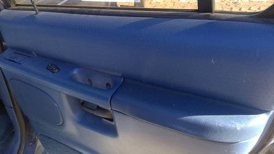 95-99 Ford Explorer Passenger Right Rear Inside Door Trim Panel Only Back Blue