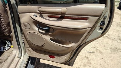 98 Navigator Passenger Right Rear Inside Door Trim Panel Wh Switches Back Tan Kx