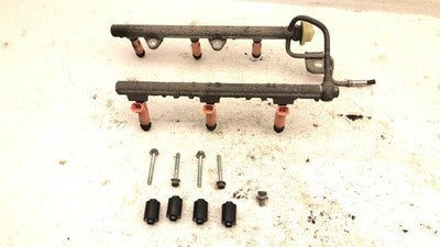 2004-2008 Toyota Highlander Complete Fuel Rail With Injectors Set Loaded Oem