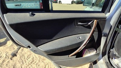 2004 Bmw X3 Driver Left Rear Door Trim Panel With Switches Back Gray 51423412989