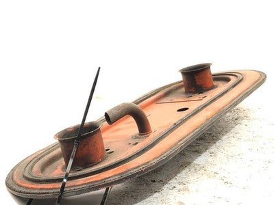 70-72 Nissan Datsun 240Z Lower Air Cleaner Base Plate Filter Housing 2.4L L24