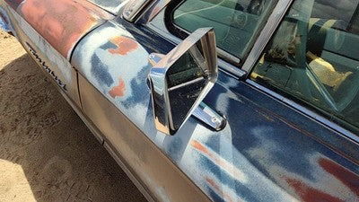1964 Ford Thunderbird Coupe Driver Left Side Mirror Door Mounted Oem