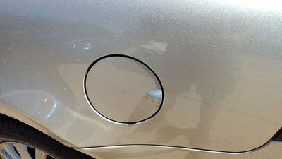 04-08 Pontiac Grand Prix Fuel Tank Door With Hinge Gas Lid Oem Filler Silver 12U