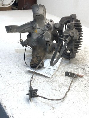 86-87 Corvette C4 Driver Left Front Spindle Steering Knuckle Wth Hub And Caliper