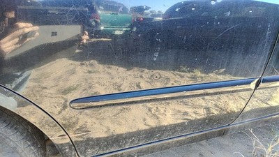 04-09 Spectra Passenger Right Rear Moulding From Door Back Trim Eb Black 4 Door