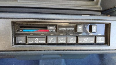 89-90 Olds Cutlass Cierra Temperature Control Module In Dash Heater Ac Head Unit