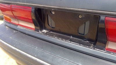 90-92 Galant Vr-4 License Plate Trim Panel From Trunk Wth Middle Tail Lights Awd