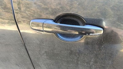 06-12 Fusion Passenger Right Front Outside Door Handle Uh Tuxedo Black Metallic