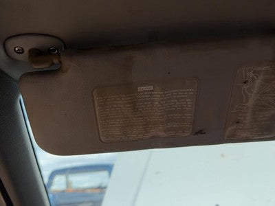 1990 Subaru Legacy Driver Left Sun Visor Oem Gray