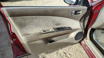 05-06 Nissan Altima Driver Left Front Door Trim Panel With Master Switch Blond C