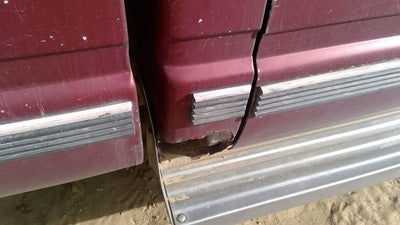 1988 Gmc Sierra 2500 Passenger Right Rear Moulding On Quarter Panel Oem Cab