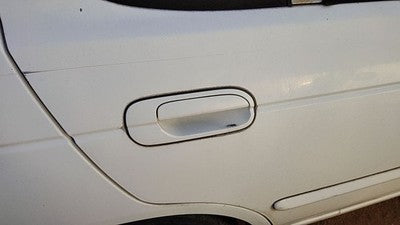 2000-2003 Nissan Sentra Passenger Right Rear Outside Door Handle Back White Qm1